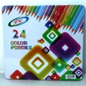 Colour pencil Metal box 24's BX24L