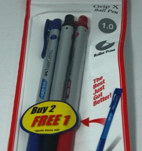 FC Grip X10 Ball Pen 1.0 2+1