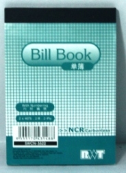 RWT Bill Book SWCN-3522